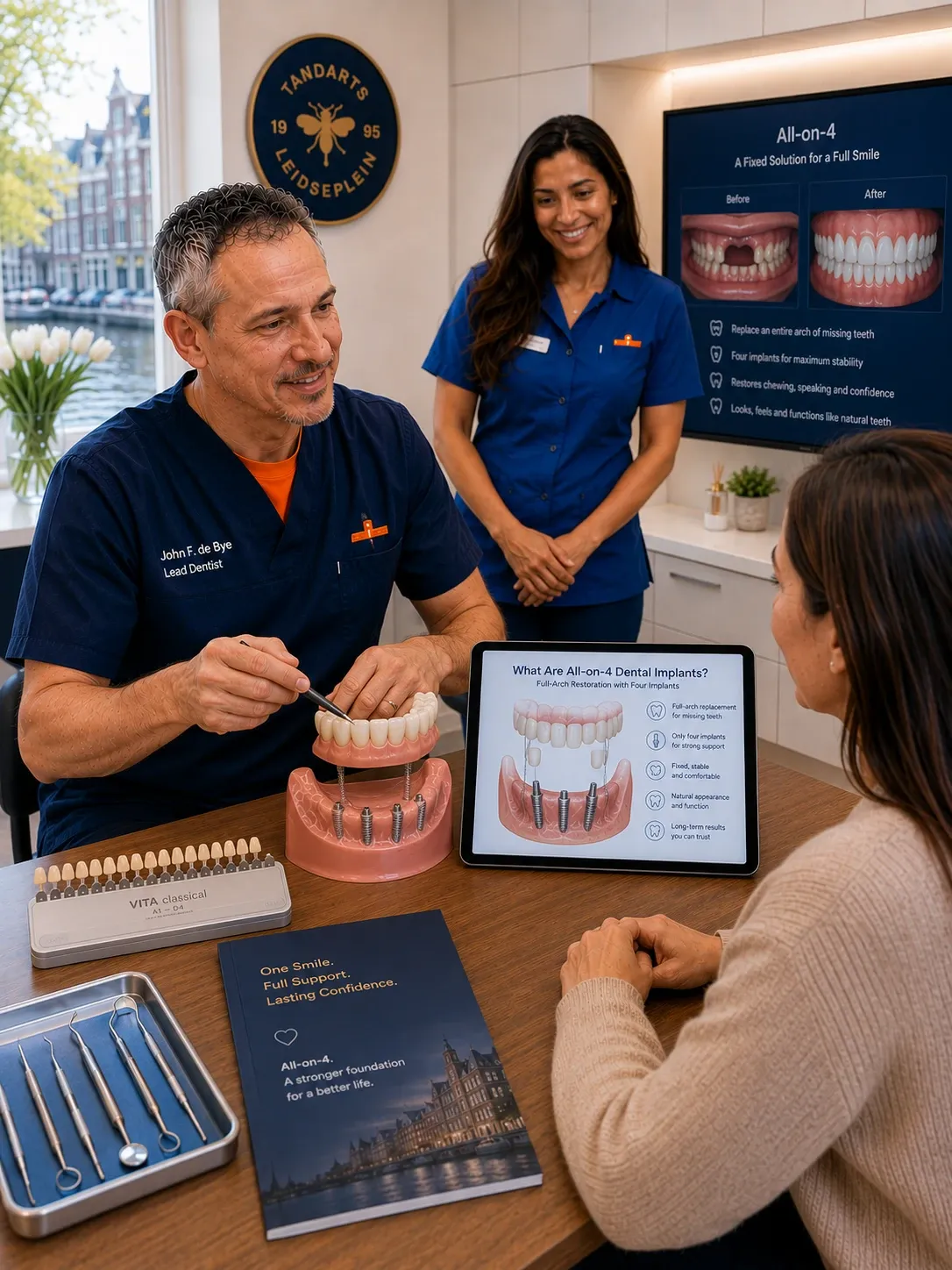 Wat Zijn All-on-4 Implantaten? | Tandarts Leidseplein Wat Zijn All-on-4 Implantaten? | Tandarts Leidseplein