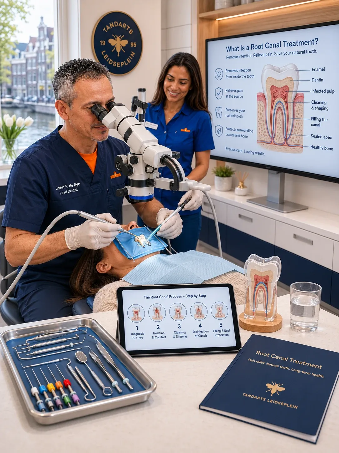 What Is a Root Canal Treatment? | Tandarts Leidseplein What Is a Root Canal Treatment? | Tandarts Leidseplein