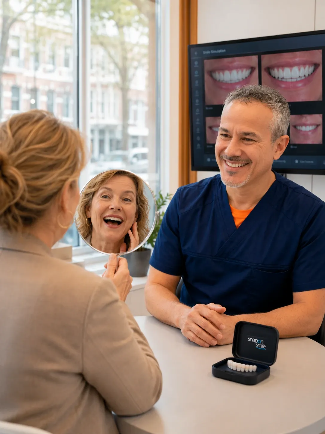 Snap-on Smile | Tandarts Leidseplein Snap-on Smile | Tandarts Leidseplein