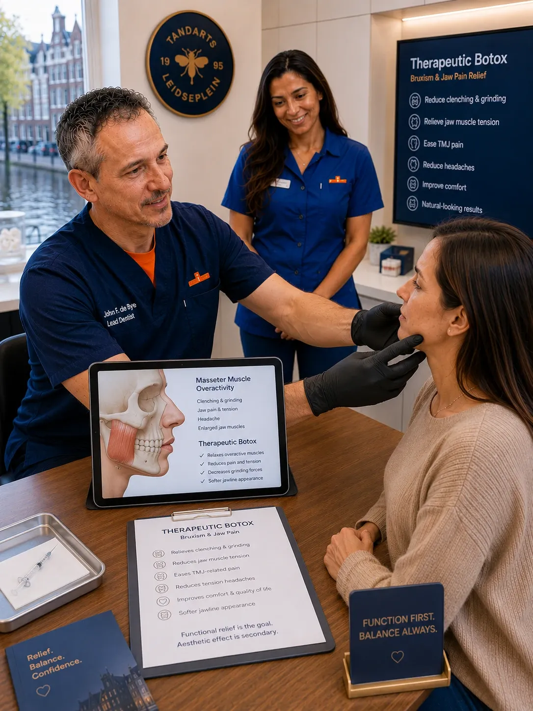 Therapeutic Muscle Relaxants — Bruxism & Jaw Pain | Tandarts Leidseplein Therapeutic Muscle Relaxants — Bruxism & Jaw Pain | Tandarts Leidseplein